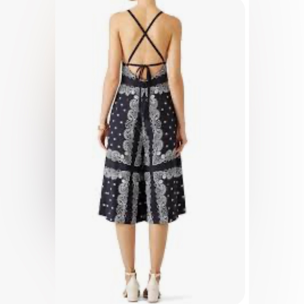 Kendall + Kylie Bandana Jumpsuit. Size: Large - Picture 2 of 6